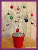 Wire Tree 027 - Christmas Tree - SOLD
