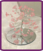Wire Tree 045 -  Pink Flower Tree