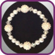 Bracelet 001 - Shiny Bracelet - White