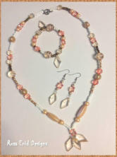 Necklace Set 005 - Pink Diamond NS